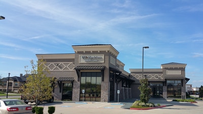 Exterior of UT Pediatric Clinic building in Houston, Texas
