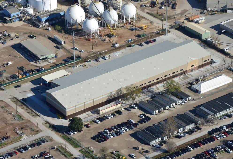 Exterior view of Valero Maintenance Building